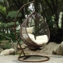 Градинска люлка ратанова тип гнездо, снимка 1 - Градински мебели, декорация  - 36052717