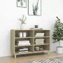 vidaXL Сайдборд, дъб сонома, 103,5x35x70 см, инженерно дърво, снимка 2