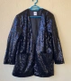 Сако с пайети — L/XL, снимка 1