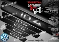 ПРАГОВЕ карбон VOLKSWAGEN GOLF фолио стикери vwpg, снимка 4