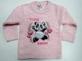 Намален! Нов детски пуловер Панда, снимка 1 - Детски пуловери и жилетки - 38982031