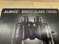 Нов Бинокъл с голямо зрително поле 10х50 с калъф и кърпичка за почистване, снимка 1