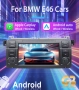 Мултимедия за BMW 3 и M3 Е46 2Din 7-инчa *Android|Carplay | Bluetooth |GPS навигация | Bluetooth |, снимка 1