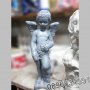 Ангел от Бетон Статуя Фигура за Декорация на Дом и Градина, снимка 1 - Градински мебели, декорация  - 35844999