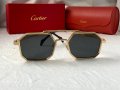 Cartier Мъжки слънчеви 2 цвята осмоъгълни, снимка 3