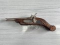 Декоративен кремъчен пистолет. №3570, снимка 1 - Антикварни и старинни предмети - 39936458