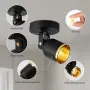 Aisilan LED димируем спот за таван/стена 9W 3000K, ъгъл 30°, златист, снимка 5