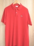 Оригинална червена памучна поло тениска Lacoste размер 5 - L  , снимка 1