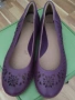 Нови лилави дамски балерини Clarks, снимка 2