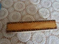 Дървен, лакиран и пирографиран пинал, снимка 5