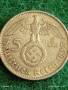 Сребърна монета 5 райхсмарки 1937г. Германия Трети Райх с Свастика за КОЛЕКЦИОНЕРИ 26432, снимка 6