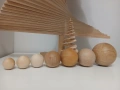 дървени топки, топчета , снимка 3
