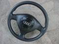 Волан трилъчев с айр-бег - Ауди А3 - оригинален, кожен !, снимка 7