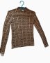 Ефектна блуза , снимка 1 - Блузи с дълъг ръкав и пуловери - 41098384