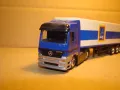 SCHUCO H0 1/87 MERCEDES ACTROS КАМИОН TIR МОДЕЛ КОЛИЧКА, снимка 6