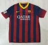 Футболна тениска на Барселона Педро #17 домакински екип сезон 2013/2014 Nike 532822-413, снимка 3