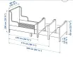 Детско розово легло Ikea, снимка 2