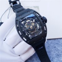 Мъжки часовник Richard Mille RM 52-01 Skull с автоматичен механизъм, снимка 2 - Мъжки - 41390929