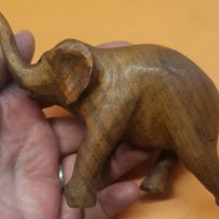 Дървена фигура на слонче, снимка 4 - Статуетки - 42655467