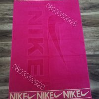 Плажни кърпи Nike Розов Найк , снимка 1 - Хавлиени кърпи - 40820338