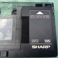 Касета адаптор VHS SHARP, снимка 5 - Плейъри, домашно кино, прожектори - 35790221