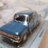 Moskvich 412 Blue. 1.43 Deagostini.Москвич 412. Син в 1.43 мащаб на Деагостини., снимка 12 - Колекции - 41023728