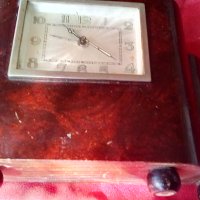 Стар настолен часовник касичка , снимка 3 - Антикварни и старинни предмети - 42043560
