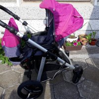 Бебешка количка Bebetto Nico 2 в 1, снимка 10 - Детски колички - 39386228