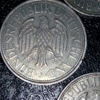 Монети -  1 Deutshe Mark, снимка 3 - Нумизматика и бонистика - 38633152