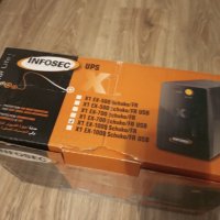 Продавам UPS Infosec нов - неизползван .Цена 150 лв., снимка 3 - Друга електроника - 41837869