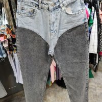Нова колекция жестоки дънки -два цвята и панталонки върху дълги дънки на намаление , снимка 4 - Дънки - 34532238