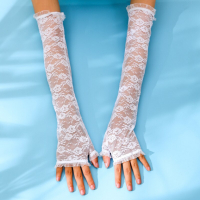 Секси  дантелени ръкавици, снимка 4 - Други - 36273456