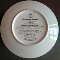 Порцелан чиния Tirschenreuth Feldkamp Germany Limited Edition 1994 6816A, снимка 14 - Колекции - 44840974