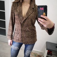 Scotch & Soda/ Maison Scotch, L размер, актуално дамско сако тип пижама, снимка 1 - Сака - 38833022