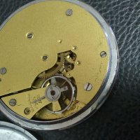 Стар Мъжки Джобен Часовник Swiss Made? Germany?, снимка 10 - Антикварни и старинни предмети - 41648030
