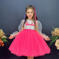 Рокля Barbie , снимка 1 - Детски рокли и поли - 44697853