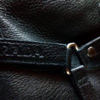 Ботуши Prada, размер 38.5, черни, 100% естествена кожа, снимка 2 - Дамски ботуши - 42090728