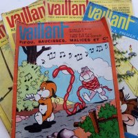 Френски комикси "Vaillant le journal de Pif" 1964г., снимка 1 - Списания и комикси - 39872508