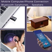 Мини bluetooth адаптер, за кола, BT 5.0, 3,5, USB, стерео AUX, за автомобили, за компютър, телевизор, снимка 7 - Друга електроника - 41653419