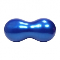 Топка ролер (физиорол) - издължена топка за аеробика, пилатес, гимнастика, особено подходяща за стре, снимка 2 - Йога - 35835215