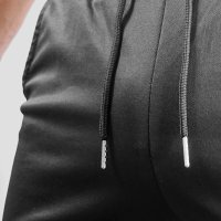 Мъжки черни спортни къси панталони за фитнес и тичане , снимка 3 - Къси панталони - 41209439