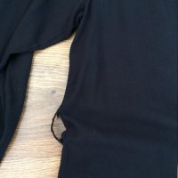 Pieces Класическа черна рокля тип риза, снимка 5 - Рокли - 41676826