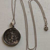 Сребърна висулка, снимка 3 - Колиета, медальони, синджири - 41531514