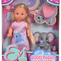 Кукла Simba Toys Evi Love - Еви, със слонче, снимка 1 - Кукли - 36001319