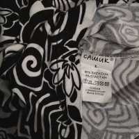 Бяло-черно поло, L; Сиво фино поло, снимка 3 - Блузи с дълъг ръкав и пуловери - 35994076