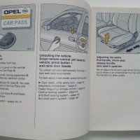 Opel Vectra - Инструкция за експлоатация и поддръжка - 1996 г., снимка 4 - Специализирана литература - 35977814