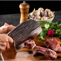 Професионален нож за рязане на месо, снимка 10 - Прибори за хранене, готвене и сервиране - 44580197