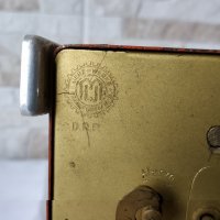 Стар немски часовник / будилник - касичка - MERZ-WERKE -1930"г - Made in Germany, снимка 6 - Антикварни и старинни предмети - 34466732