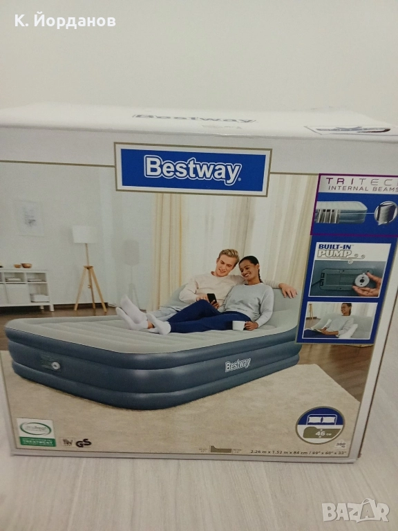 Надуваема спалня, снимка 1
