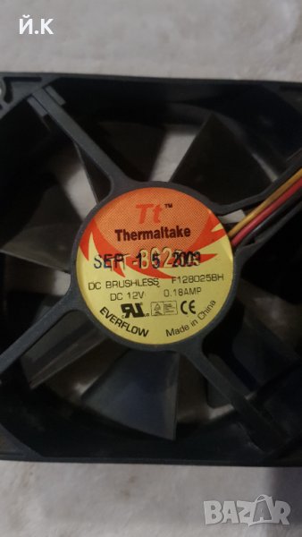 Вентилатор Thermaltake TT-8025/ R128025SM / F128025BH , снимка 1